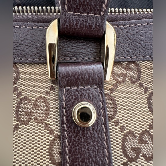 Gucci Handbag GG Canvas 141471 Brown Beige Champagne Women's - Picture 9 of 15